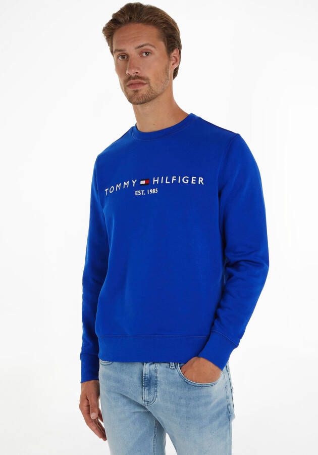 Tommy Hilfiger Sweatshirt TOMMY LOGO SWEATSHIRT met klassieke ronde hals