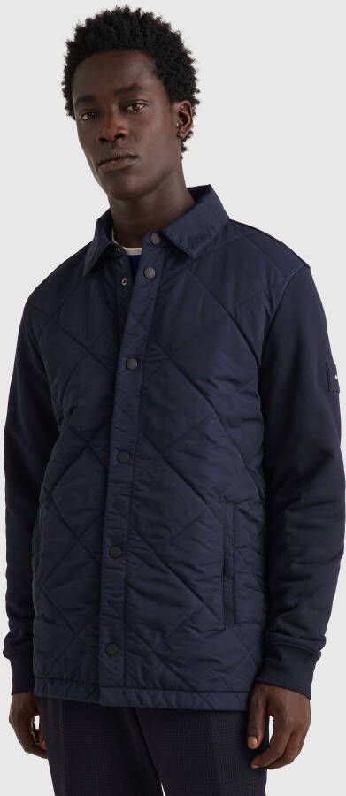 Tommy Hilfiger Sweatvest MIX MEDIA QUILTED COACH JACKET