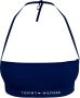 Tommy Hilfiger Swimwear Bandeau-bikinitop Bandeau met elastische band met tommy hilfiger-logo - Thumbnail 1