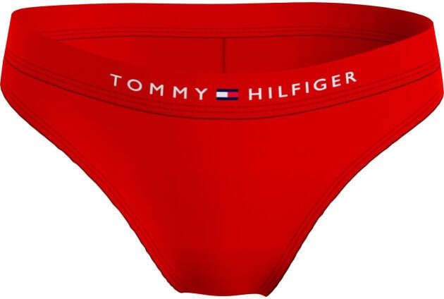 Tommy Hilfiger Swimwear Bikinibroekje TH BRAZILIAN met tommy hilfiger-branding