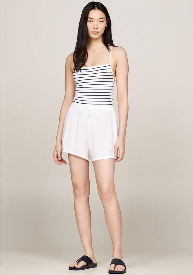 Tommy Hilfiger Swimwear Badpak STRAIGHT NECK ONE PIECE PIQUE - Foto 3