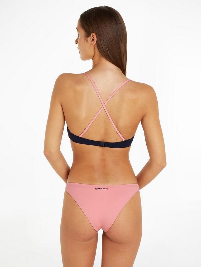 Tommy Hilfiger Swimwear Bikinibroekje HI LEG CHEEKY BIKINI in colorblocking voor en achter tommy hilfiger logo-vlag - Foto 5