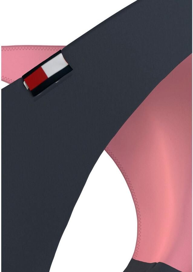 Tommy Hilfiger Swimwear Bikinibroekje HI LEG CHEEKY BIKINI in colorblocking voor en achter tommy hilfiger logo-vlag - Foto 6