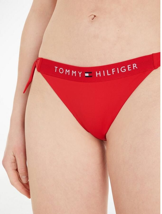 Tommy Hilfiger Bikinibroekje met vetersluitingen opzij model 'ORIGINAL'