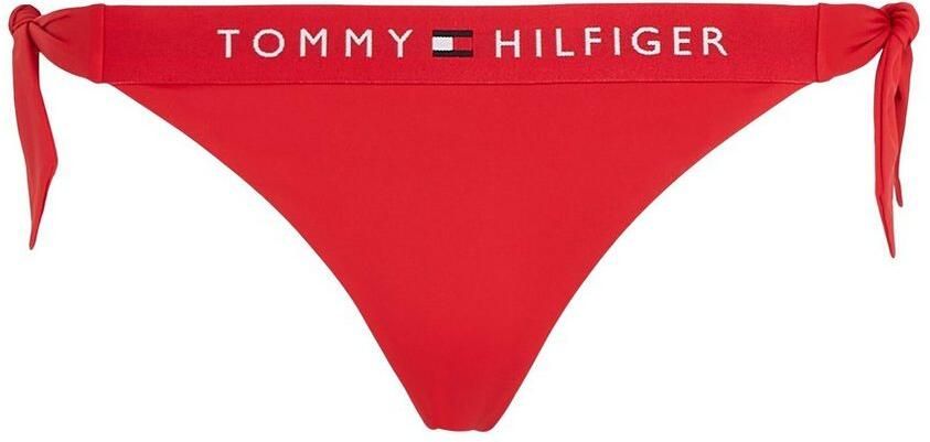 Tommy Hilfiger Bikinibroekje met vetersluitingen opzij model 'ORIGINAL' - Foto 5