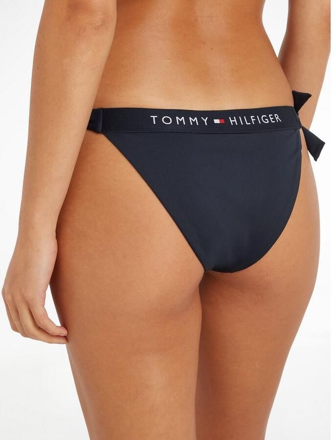 Tommy Hilfiger Bikinibroekje met vetersluitingen opzij model 'ORIGINAL'