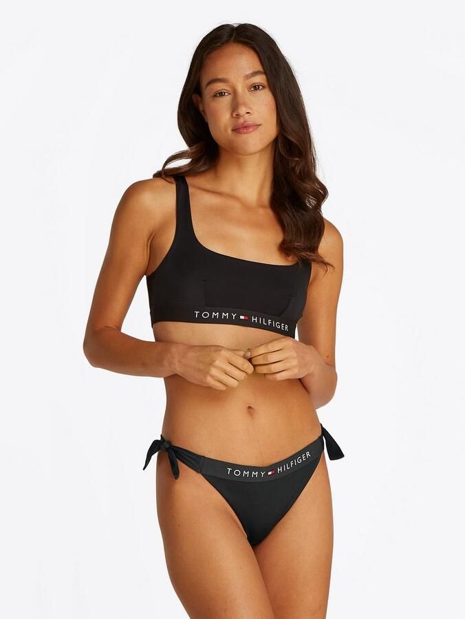 Tommy Hilfiger Swimwear Bikinibroekje TH SIDE TIE CHEEKY BIKINI - Foto 2