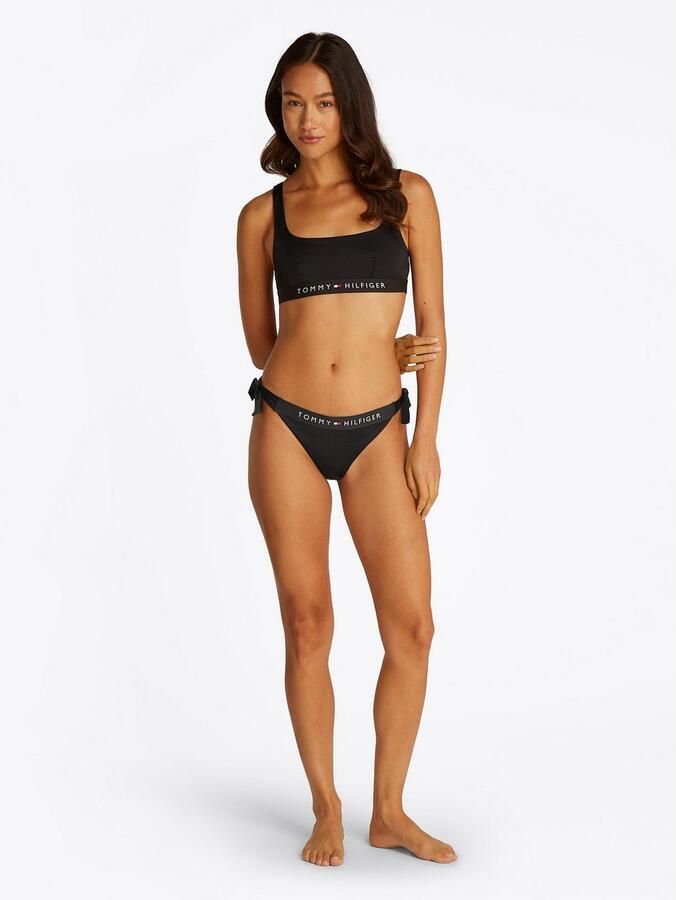 Tommy Hilfiger Swimwear Bikinibroekje TH SIDE TIE CHEEKY BIKINI - Foto 4