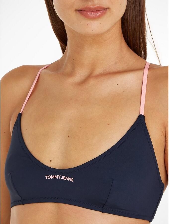 Tommy Hilfiger Swimwear Bustierbikinitop BRALETTE (EXT SIZES) met een logo-opschrift