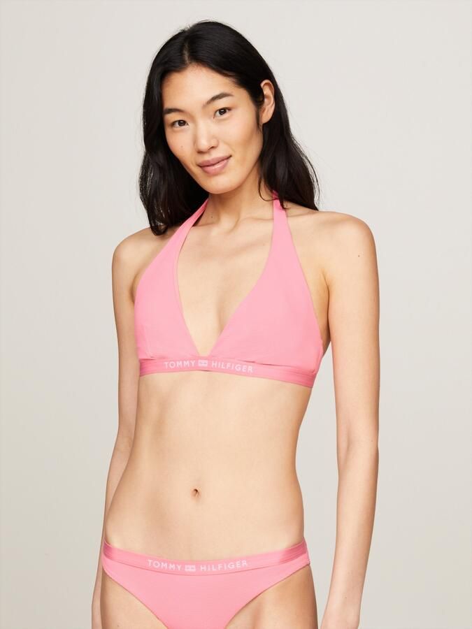Tommy Hilfiger Swimwear Triangel-bikinitop TRIANGLE FIXED RP met een logo-opschrift - Foto 9