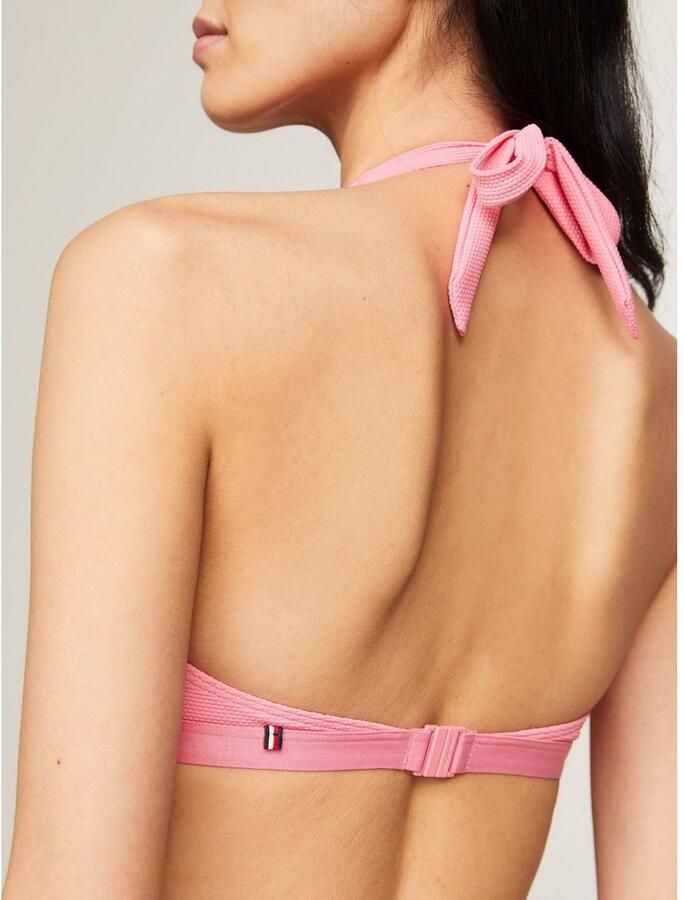 Tommy Hilfiger Swimwear Triangel-bikinitop TRIANGLE FIXED RP met een logo-opschrift - Foto 4
