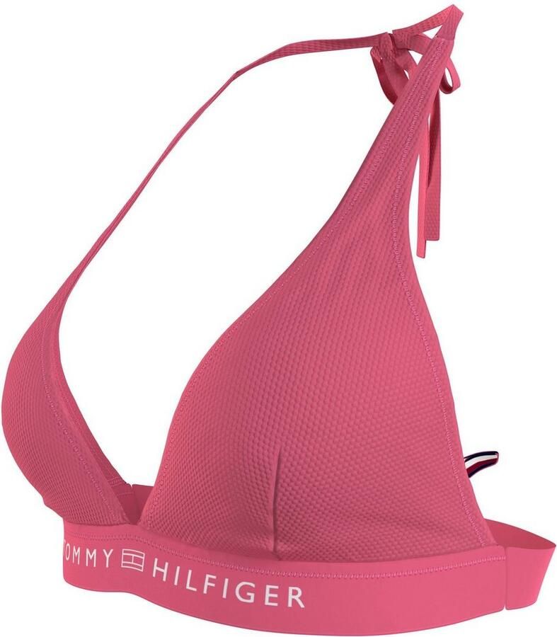 Tommy Hilfiger Swimwear Triangel-bikinitop TRIANGLE FIXED RP met een logo-opschrift - Foto 2