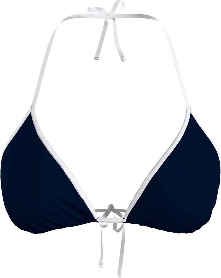 Tommy Hilfiger Swimwear Triangel-bikinitop TRIANGLE RP met contrastkleurige details