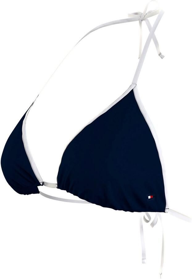 Tommy Hilfiger Swimwear Triangel-bikinitop TRIANGLE RP met contrastkleurige details - Foto 6