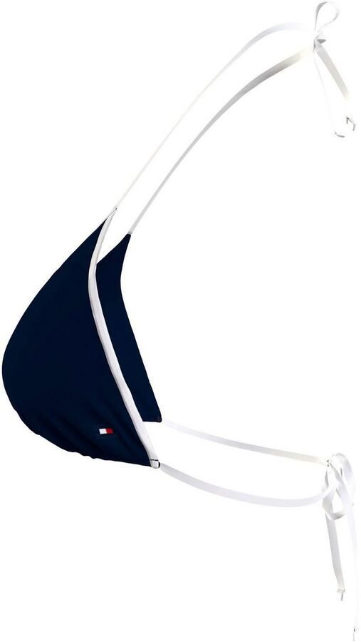 Tommy Hilfiger Swimwear Triangel-bikinitop TRIANGLE RP met contrastkleurige details - Foto 7
