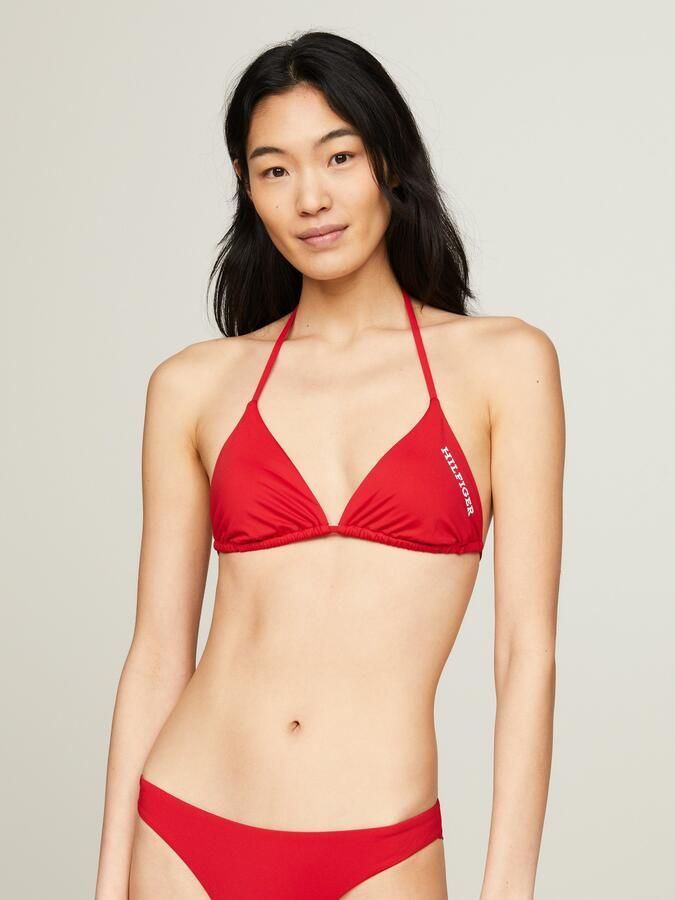 Tommy Hilfiger Swimwear Triangel-bikinitop TRIANGLE RP met een logo-opschrift - Foto 8