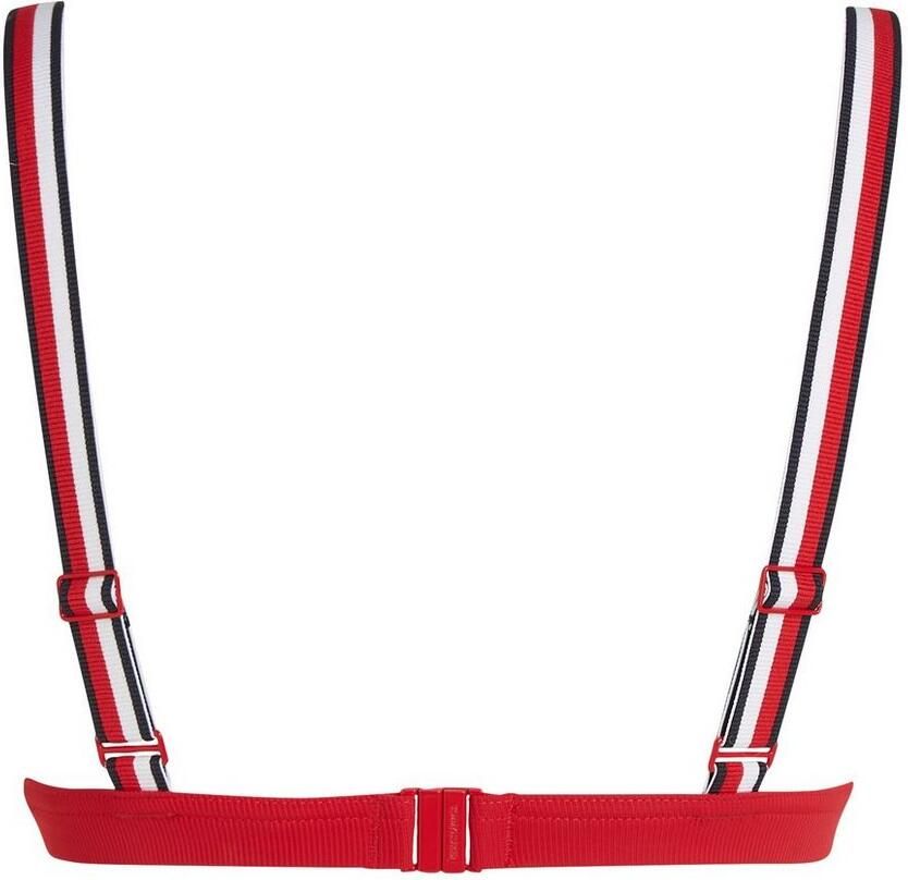 Tommy Hilfiger Swimwear Triangel-bikinitop TRIANGLE RP met ribstructuur - Foto 3