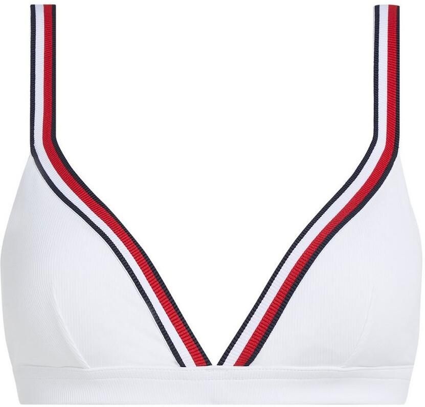 Tommy Hilfiger Swimwear Triangel-bikinitop TRIANGLE RP met ribstructuur - Foto 3