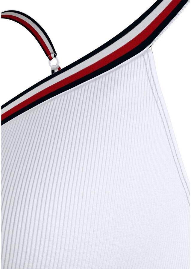 Tommy Hilfiger Swimwear Triangel-bikinitop TRIANGLE RP met ribstructuur - Foto 7