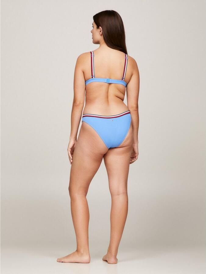 Tommy Hilfiger Swimwear Triangel-bikinitop TRIANGLE RP met ribstructuur - Foto 8