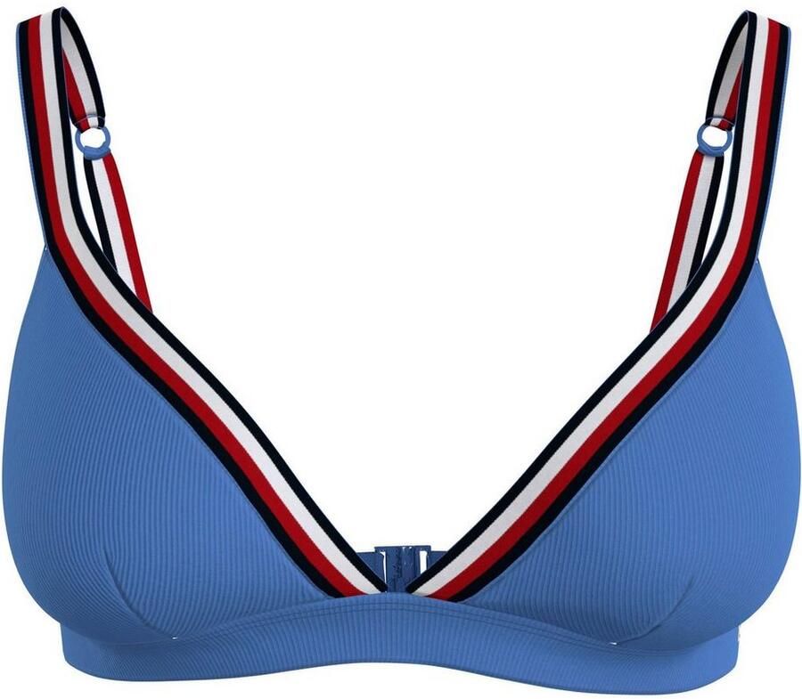 Tommy Hilfiger Swimwear Triangel-bikinitop TRIANGLE RP met ribstructuur