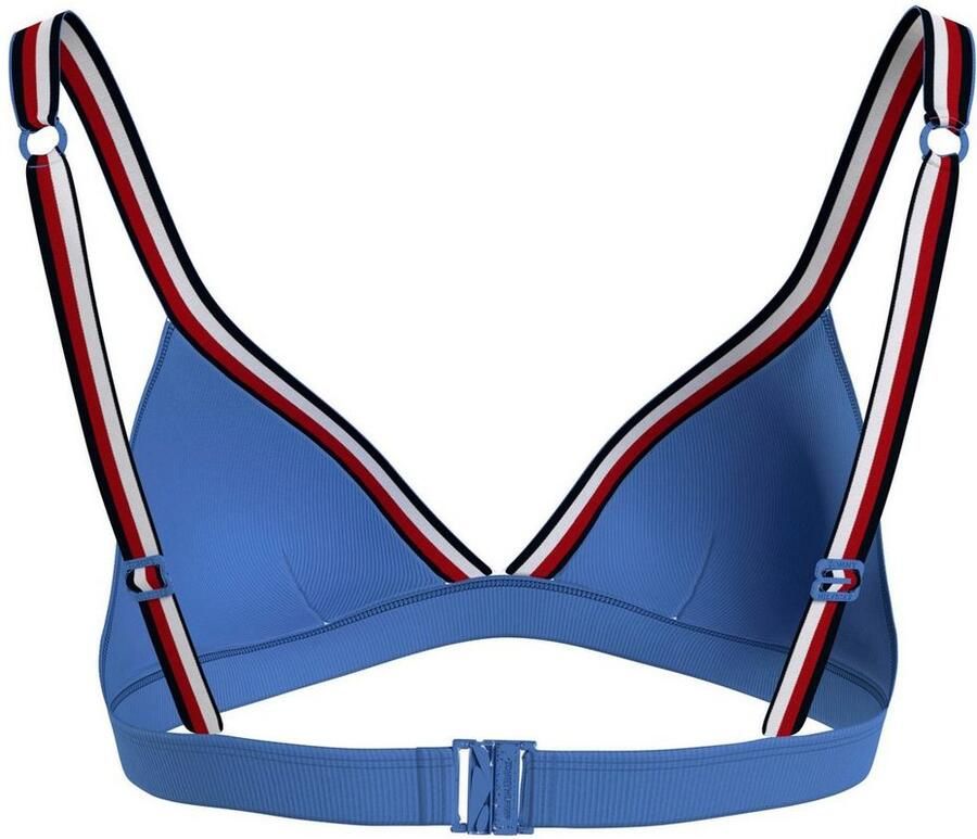Tommy Hilfiger Swimwear Triangel-bikinitop TRIANGLE RP met ribstructuur - Foto 3