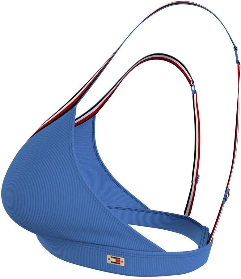 Tommy Hilfiger Swimwear Triangel-bikinitop TRIANGLE RP met ribstructuur - Foto 2