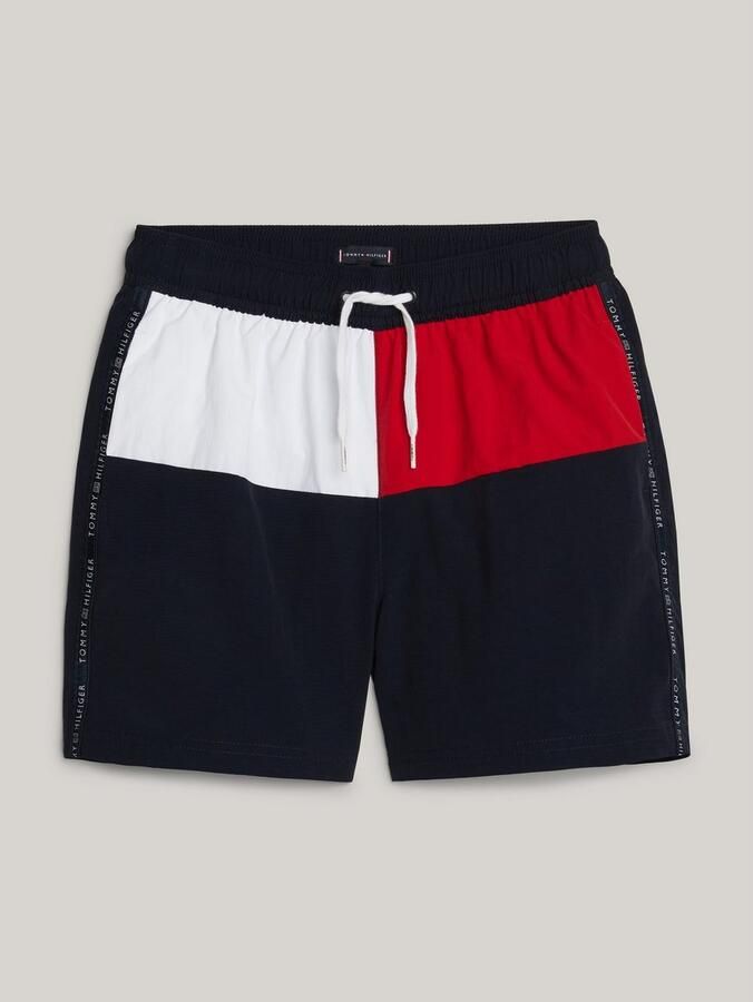 Tommy Hilfiger Swimwear Zwemshort MEDIUM DRAWSTRING in colourblock-design - Foto 10