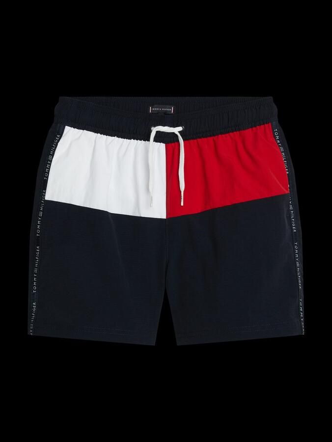 Tommy Hilfiger Swimwear Zwemshort MEDIUM DRAWSTRING in colourblock-design - Foto 6