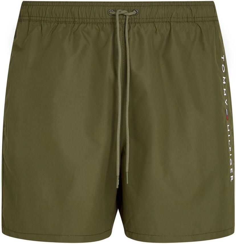 Tommy Hilfiger Swimwear Zwemshort MEDIUM DRAWSTRING met logoborduring op de heup - Foto 2