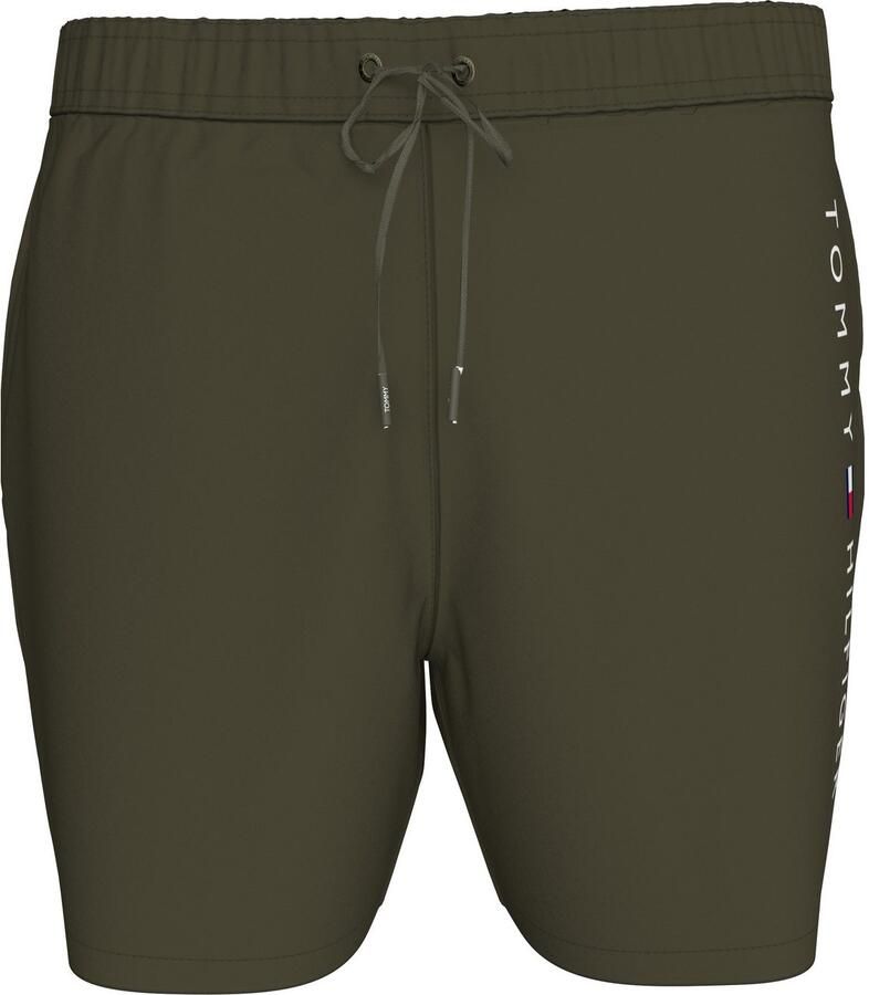 Tommy Hilfiger Swimwear Zwemshort MEDIUM DRAWSTRING met logoborduring op de heup - Foto 3