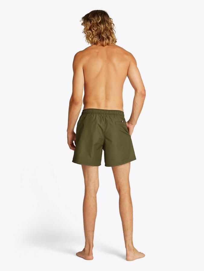 Tommy Hilfiger Swimwear Zwemshort MEDIUM DRAWSTRING met logoborduring op de heup - Foto 9