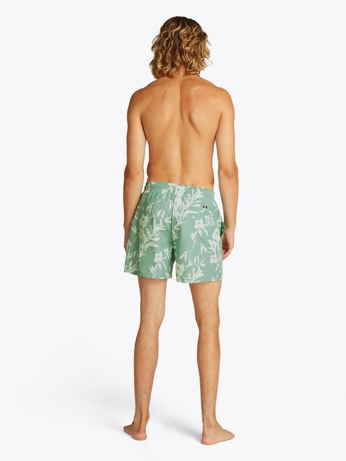 Tommy Hilfiger Swimwear Zwemshort MEDIUM DRAWSTRING PRINT met tropisch motief met logo-borduursel - Foto 6
