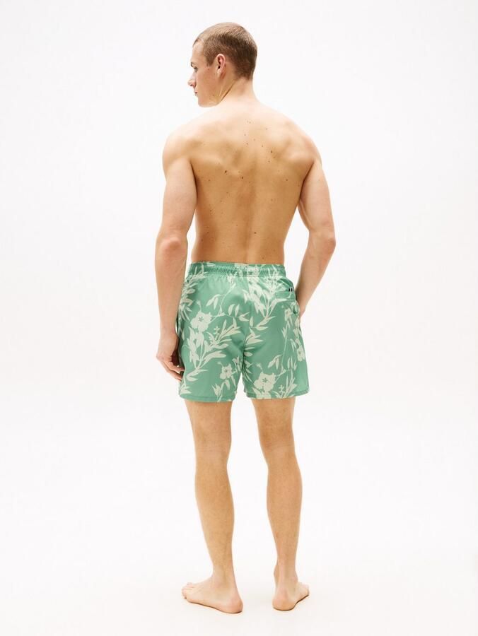 Tommy Hilfiger Swimwear Zwemshort MEDIUM DRAWSTRING PRINT met tropisch motief met logo-borduursel - Foto 8