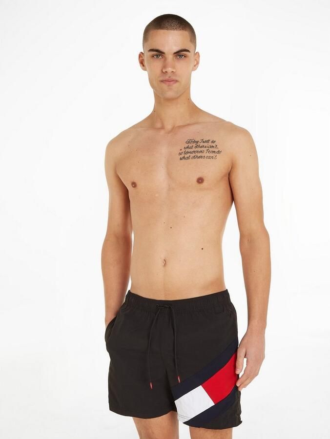 Tommy Hilfiger Swimwear Zwemshort SF MEDIUM DRAWSTRING met tommy hilfiger merklabel - Foto 5