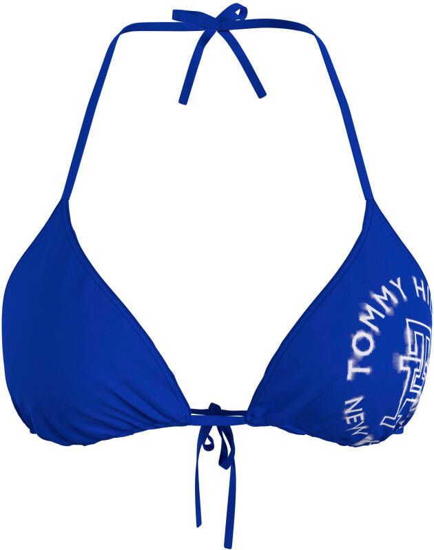 Tommy Hilfiger Bikinitop met labelprint model 'TRIANGLE'