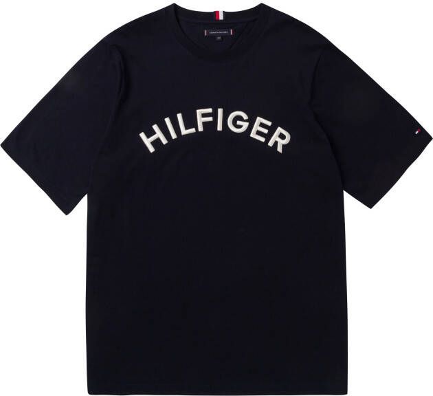 Tommy Hilfiger Big & Tall Plus size T-shirt met labelprint