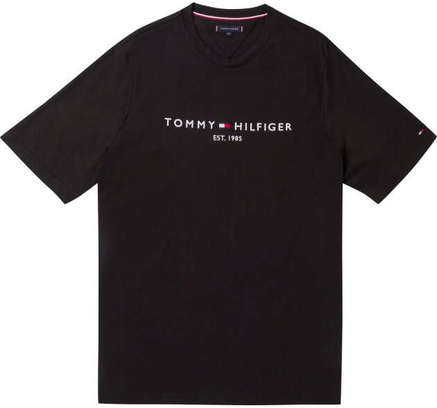 Tommy Hilfiger Big & Tall PLUS SIZE T-shirt met labeldetail