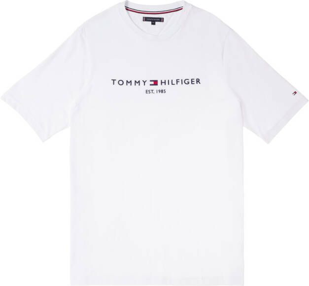 Tommy Hilfiger Big & Tall PLUS SIZE T-shirt met labeldetail