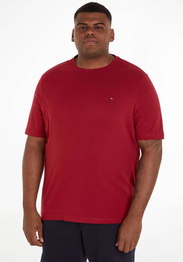 Tommy Hilfiger Big & Tall PLUS SIZE T-shirt met logostitching