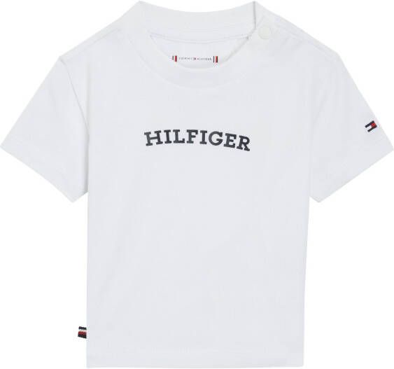 Tommy Hilfiger T-shirt BABY CURVED MONOTYPE TEE S S