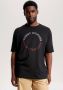 Tommy Hilfiger Big & Tall T-shirt Plus Size met printopdruk zwart - Thumbnail 2