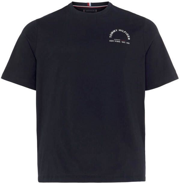 Tommy Hilfiger Big & Tall PLUS SIZE T-shirt met labelprint model 'SHADOW'