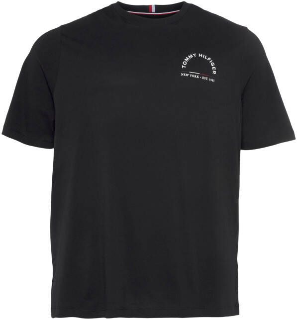 Tommy Hilfiger Big & Tall PLUS SIZE T-shirt met labelprint model 'SHADOW'