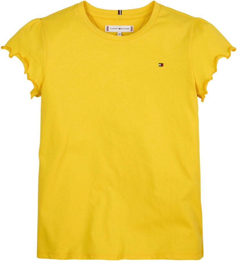 Tommy Hilfiger T-shirt ESSENTIAL RUFFLE SLEEVE TOP