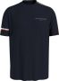 Tommy Hilfiger T-shirts and Polos Blue Blauw Heren - Thumbnail 1