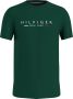 Tommy Hilfiger T-shirt HILFIGER NEW YORK TEE met een logo-opschrift op borsthoogte - Thumbnail 1