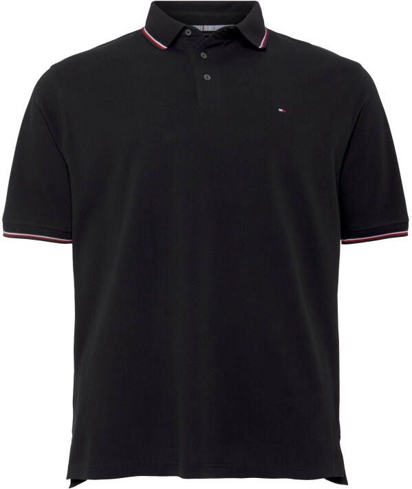 Tommy Hilfiger Big & Tall PLUS SIZE poloshirt met logostitching