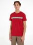 Tommy Hilfiger T-shirt MONOTYPE CHEST STRIPE met logo arizona red - Thumbnail 2