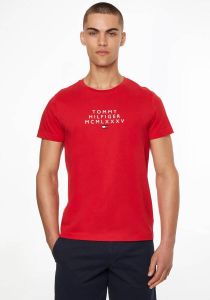 Tommy Hilfiger T-shirt SMALL CENTRE GRAPHIC TEE